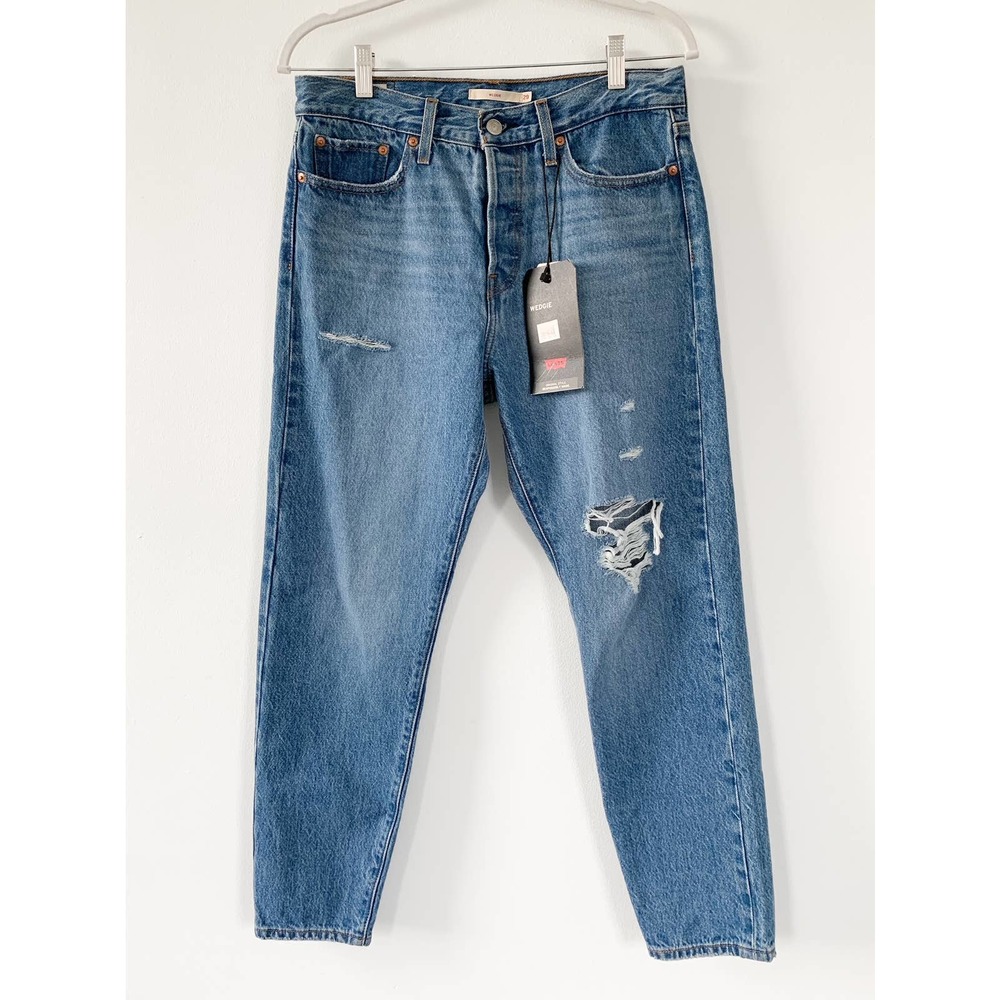 NEW Levi's Wedgie Icon High Rise Ankle Slim Jeans in Size 29* Athens Asleep $98